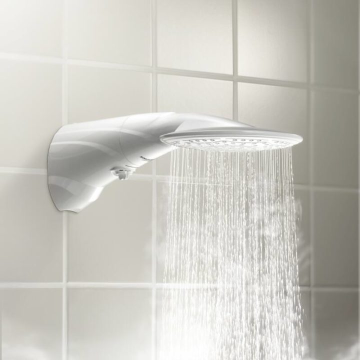 Lorenzetti Advanced Turbo Multi temperatures instant electric shower head with inbuilt pump for low pressure installations