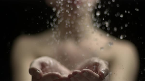 lady in shower