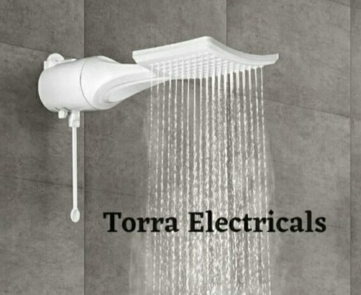 Lorenzetti Loren Shower Ultra Electronic Instant shower Electric shower head with large spreader Torra Electricals Kenya